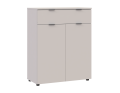 Komoda Doros Ron 2 2 dveře 1 zásuvka Kašmír 80 × 38 × 100 (41516044)