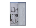 Šatní skříň Doros City Light Borovice Natti 1 DTD / 1 zrcadlo 150×60×225 (80736510)