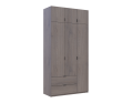 Šatní skříň s otevíracími dveřmi Doros Lukas Cannolo 3 dveře 120×50×240 (44900368)