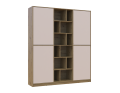 Skříň na oblečení Doros Morgan Dub Artisan/Kašmír DTD 180×40×210 (44900408)