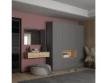 Toaletní stolek Doros Levia Dub Evok 2 zásuvky 100x32x22 (41516095)