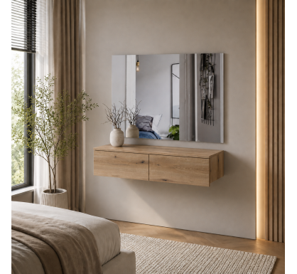 Sada nábytku Doros Levia + zrcadlo Dub Evok 100×32×100 (42005239)