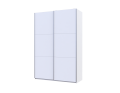 Skříň s posuvnými dveřmi Doros G-Caiser Bílá 2 DTD / 3 části 160x60x240 (42002104)