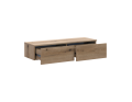 Toaletní stolek Doros Levia Dub Evok 2 zásuvky 100x32x22 (41516095)