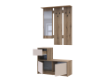 Předsíň Bela Dub Evok/Kašmír 1 DTD / 1 zrcadlo 100×40×210 (44900411)