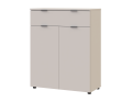 Komoda Doros Ron 2 2 dveře 1 zásuvka Kašmír 80 × 38 × 100 (41516044)