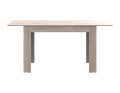 Jídelní stůl Doros Flint Dub Sonoma 120/170x80x78 (41510129)