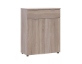 Komoda Doros Ron 2 2 dveře 1 zásuvka Dub Sonoma 80 × 38 × 100 (41516295)