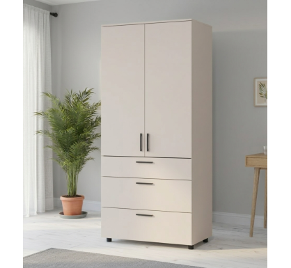 Skříň na oblečení Doros Thorn Kašmír 2 DTD/3Š police 90х51.6х200 (44900450)