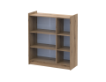 Botník se zrcadlem Doros Kassel Dub Evok 3 DTD 97×40×110 (42005500)