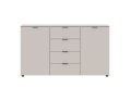 Komoda Doros Ron 5 Kašmír 2 dveře 4 zásuvky 140 × 38 × 81 (41516047)