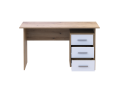 Kancelářský stůl Doros T3 Dub Evok/Bílý Dřevo 120 × 68 × 78 (41901064)