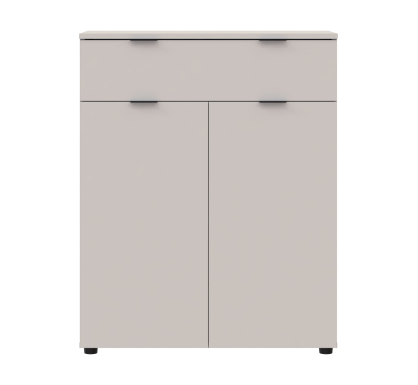 Komoda Doros Ron 2 2 dveře 1 zásuvka Kašmír 80 × 38 × 100 (41516044)