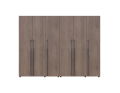 Šatní skříň s policemi Doros Kasper Cremona Cannolo 3+3 LTD 270×48×204  (42005571)