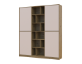 Skříň na oblečení Doros Morgan Dub Artisan/Kašmír DTD 180×40×210 (44900408)