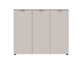 Komoda Doros Ron 6 3 dveře Grafit 120 × 38 × 100 (41516000)