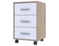 Komoda Doros T3 Dub Sonoma/Bílý 43×42×66,4 (41902060)
