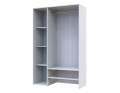 Skříň na oblečení Doros Ektor Bílý 3 dveře 116×49,5×180 (80737076)
