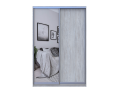 Šatní skříň Doros City Light Borovice Natti 1 DTD / 1 zrcadlo 120×60×225 (80736498)