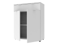 Komoda Doros Ron 2 2 dveře 1 zásuvka Bílý 80 × 38 × 100 (41516003)