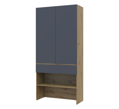 Předsíň Doros Split Dub Artisan/Grafit DTD 94 × 39 × 200 (44900271)