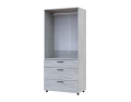 Skříň na oblečení Doros Thorn Borovice Natti 2 DTD/3Š tyč 90х51.6х200 (44900433)
