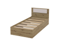 Postel Doros Rondi Jednolůžková Dub Artisan/Kašmír 90x200 (44900529)