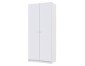 Skříň na oblečení Doros Promo Bílá 2 dveře 90×48×204 (80737070)