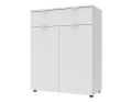 Komoda Doros Ron 2 2 dveře 1 zásuvka Bílý 80 × 38 × 100 (41516003)
