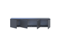 TV stolek Doros Levia Grafit 4 dveře 160x35x33 (41516088)