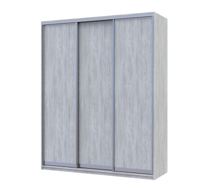 Šatní skříň Doros City Light Borovice Natti 3 DTD 180×60×225 (80736518)