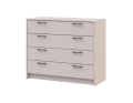 Komoda Doros Rondi Kašmír 4 zásuvek 100х40х82 (41516304)