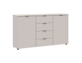 Komoda Doros Ron 5 Kašmír 2 dveře 4 zásuvky 140 × 38 × 81 (41516047)