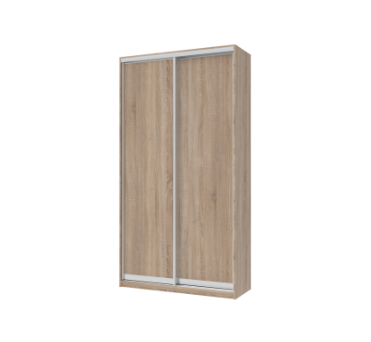 Šatní skříň Doros City Light Dub Sonoma 2 DTD 120×45×225 (42002011)