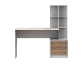 Kancelářský stůl Doros T7 Kašmír/Dub Evok 136 × 55 × 138 (41516059)
