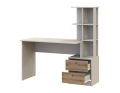 Kancelářský stůl Doros T7 Kašmír/Dub Evok 136 × 55 × 138 (41516059)