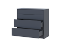 Komoda Doros Dale Grafit 4 zásuvky 90х41х85 (41516236)