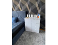 Komoda Doros Ron 1 1 dveře 4 zásuvky Bílý 80 × 38 × 81 (41516005)