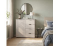 Komoda Doros Ron 1 1 dveře 4 zásuvky Kašmír 80 × 38 × 81 (41516043)