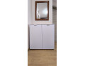 Komoda Doros Ron 3 2 dveře Bílý 80 × 38 × 81 (41516001)
