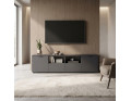 Komoda Doros Ron 4 Grafit 2 dveře 2 zásuvky 180 × 38 × 50 (44900234)