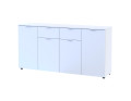 Komoda Doros Ron 7 Bílý 4 dveře 2 zásuvky 160 × 38 × 81 (44900222)