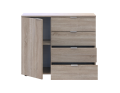 Komoda Doros GC1 Dub Sonoma 100 × 40 × 81,7 (41510077)