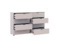 Komoda Ron 8 Kašmír 8 zásuvek 130×38×81 (41516171)