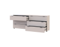 Komoda Ron 9 Kašmír 6 zásuvek 160×38×62 (41516174)