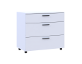 Komoda Doros Thorn Bílá 3Š 90×51,6×80 (41510157)