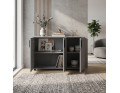 Komoda Doros Thorn Šedá 3 DTD 135×51,6×80 (41510171)