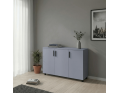 Komoda Doros Thorn Šedá 3 DTD 135×51,6×80 (41510171)
