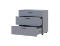 Komoda Doros Thorn Šedá 3Š 90×51,6×80 (41510159)