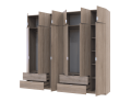 Set Lukas Dub Sonoma 3+3 dveře 270×50×240 (42005115)